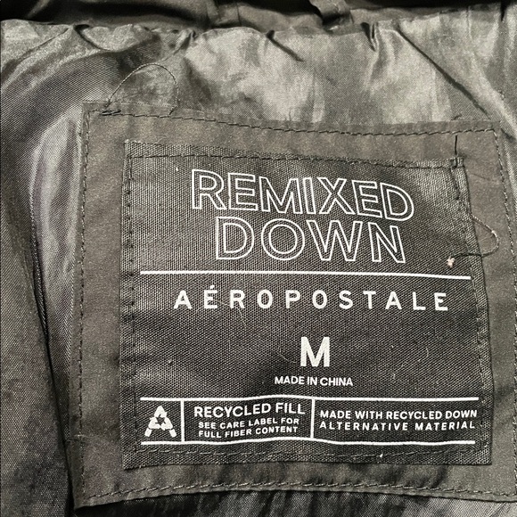 Aeropostale Black Quilted Women's Jacket - Picture 8 of 9